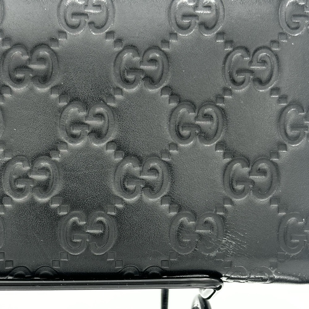 Authentic GUCCI Guccissima Signature Icon Continental Wallet - Picture 3 of 14
